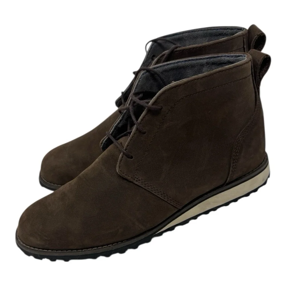 5.11  🤑Tactical Mission Ready 🔥Chukka Boots Mens 8 Brown Leather Vibram‎ Sole